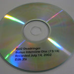 RJD2 - Deadringer - Bonus Interview Disc